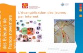 Lévangélisation des jeunes par internet Assemblée plénière des Evèques de France novembre 2012 Sr Nathalie Becquart, xavière Directrice du SNEJV.