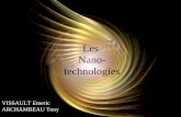 Les Nano- technologies VISSAULT Emeric ARCHAMBEAU Tony.
