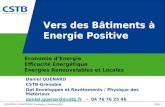 20/10/2005 | DEPARTEMENT Enveloppe & Revêtements | PAGE 1 Economie dEnergie Efficacité Energétique Energies Renouvelables et Locales Vers des Bâtiments