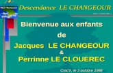 Crac'h - 3 octobre 1998 - 1 Crac'h - 3 octobre 1998 - 1 Descendance LE CHANGEOUR Bienvenue aux enfants de Jacques LE CHANGEOUR & Perrinne LE CLOUEREC Crac'h,