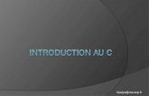Ikariya@via.ecp.fr. Introduction Langage très répandu Noyau Linux VLC … Des avantages indéniables mais aussi des contraintes ! Ceci nest quun rapide tour.