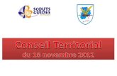 Ordre du jour - Tour de table des RG - Présentation des nouveaux arrivants dans léquipe Territoriale - Temps SPI puis présentation des AVSC - session.