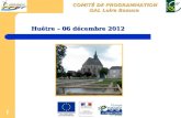 1 COMITÉ DE PROGRAMMATION GAL Loire Beauce Huêtre – 06 décembre 2012.
