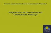 Service assainissement de la Communauté Artois-Lys Vulgarisation de lassainissement Communauté Artois-Lys.