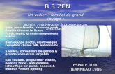 B 3 ZEN ESPACE 1000 JEANNEAU 1986 Un voilier « familial de grand voyage » Marin, confortable à la mer et au mouillage Idéal pour famille, salon de pont.