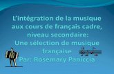 Introduction La musique française peut être utilisée comme véhicule denseignement et de motivation aux cours de français.
