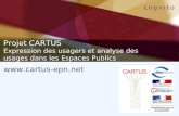 Projet CARTUS Expression des usagers et analyse des usages dans les Espaces Publics Numériques .