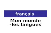 Français Mon monde -les langues. Nous allons…