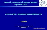 Www.cclin-sudouest.com ACTUALITES – INFORMATIONS GENERALES 7 avril 2009 Dr Christophe GAUTIER - Dominique PILLES Antenne Régionale Aquitaine C.CLIN Sud-Ouest.