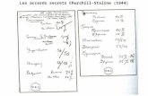 Les accords secrets Churchill-Staline (1944). Tentatives soviétiques en Iran en Turquie en 1945-46.