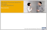 SAP Best Practices Baseline Package V1.604 (Belgique) Nouveaut©s