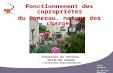 Créer ensemble le 1er éco-quartier rénové de France –Structure du Ponceau –Nature des charges –Lévolution prévisionnelle Fonctionnement des copropriétés.