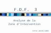 F.D.F. 3 Analyse de la Zone dIntervention CIFSC 20/01/2003.