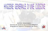 Service Vétérinaire Service de Santé et de Secours Médical Brigade de Sapeurs Pompiers de Paris.