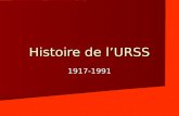 Histoire de lURSS 1917-1991. 5.2 – Idéologisation - À partir du milieu des années 30, le marxisme-léninisme devient lidéologie officielle de lÉtat soviétique.