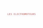 LES ELECTROMOTEURS. 1. Définition Les électromoteurs sont des appareils capables de mettre en mouvement les électrons. La caractéristique courant-tension.