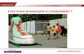 CHANGE MANAGEMENT  ETES-VOUS UN MANAGER DU CHANGEMENT ?