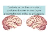Dyslexie et troubles associés : quelques données scientifiques potentiellement utiles au pédagogue Michel Habib.