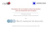 1 Perceptions de la corruption et place des femmes dans des dispositifs anti-corruption - Présentation de létude - Réalisée en France, en Allemagne, en.