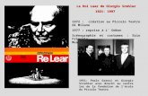 Le Roi Lear de Giorgio Srehler 1921- 1997 1972 : création au Piccolo Teatro di Milano 1977 : reprise à L Odéon Scénographie et costumes : Ezio Frigerio.