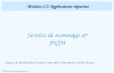 © 2006, Occello Audrey, PolytechNice. - 1 - Module SI2 Applications réparties Service de nommage & JNDI Extraits de Mireille Blay-Fornarino, Anne-Marie.