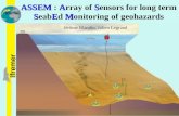 1 / 49 lfremer ASSEMAS SEM ASSEM : Array of Sensors for long term SeabEd Monitoring of geohazards Jérôme Blandin, Julien Legrand