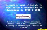 Un modèle spatialisé de la population d'anchois et sa dynamique de 1990 à 2001 Sandrine Vaz & Pierre Petitgas Ifremer, DRV / RH / Laboratoire dEcologie.