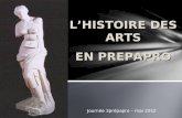 LHISTOIRE DES ARTS EN PREPAPRO Journée 3prépapro – mai 2012.
