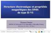 Thomas Chanier IM2NP & Université dAix-Marseille I, Marseille, France Directeur de thèse : R. Hayn Thomas Chanier IM2NP & Université dAix-Marseille I,