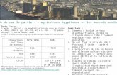 Étude de cas 3e partie : Lagriculture égyptienne et les marchés mondiaux. Photographie: Terminal céréalier du port de Rouen (plus grand port mondial pour.