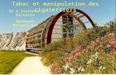 Dr A Stoebner-Delbarre Epidaure Montpellier Tabac et manipulation des cigarettiers.