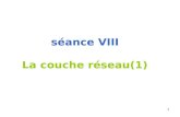 Séance VIII La couche réseau(1) 1. Sommaire 1.Introduction 2.Services de la couche Réseau offerts 3.Fonctions assumées par la couche Réseau 1.Commutation.