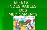 EFFETS INDESIRABLES DES MEDICAMENTS. I. GENERALITES