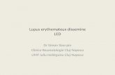 Lupus erythemateux dissemine LED Dr Simon Siao-pin Clinica Reumatologie Cluj-Napoca UMF Iuliu Hatieganu Cluj-Napoca.