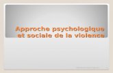 Approche psychologique et sociale de la violence 1CREAI Rhône Alpes Copyright.
