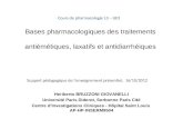 Bases pharmacologiques des traitements antiémétiques, laxatifs et antidiarrhéiques Heriberto BRUZZONI GIOVANELLI Université Paris Diderot, Sorbonne Paris.