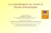 La classification du vivant à lécole élémentaire À partir du livre de Guillaume Lecointre « Comprendre et enseigner la classification du vivant » Guide.