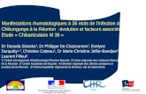 1 Manifestations rhumatologiques à 36 mois de linfection à Chikungunya à la Réunion : évolution et facteurs associés. Etude « Chikarticulaire M 36 » Dr.