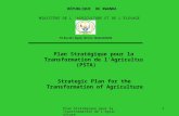 Plan Stratégique pour la Transformation de l'Agriculture 1.