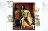 Louis XIV Le Roi Soleil. Louis XIV, où est-il? Il est _________ léglise. devant à côté de près de derrière loin de sur entre à dans de chez.