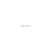 – NAT et PAT. Sommaire 1)Introduction 2)Terminologie 3)NAT statique 4)NAT dynamique 5)Le PAT 6)Configuration 7)Vérification.