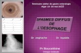 Dr zeghache Dr layaida Séminaire atelier de gastro enterologie Alger 19- 20 mai 20 10 Pr Boucekkine Clinique médicale.