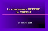 La composante REPERE du CREFI-T en octobre 2008. La composante REPERE du CREFI-T est située à, dans LUniversité de Toulouse 2 Le Mirail École Doctorale.