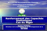 Renforcement des Capacités Statistiques Cas du Niger Ministère de lEconomie et des Finances Institut National de la Statistique http:.