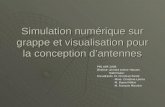 Simulation numérique sur grappe et visualisation pour la conception dantennes PFE ASR 2006 Binôme: Ahmed Amine Haoues Nabil Gasri Nabil Gasri Encadrants: