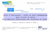 «Pour lamélioration de la qualité, la gestion des risques et lévaluation en santé en Loire Atlantique» JIQHS 2011 – La Villette, Paris 28 et 29 novembre.