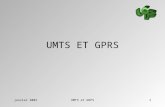 Janvier 2002UMTS et GRPS1 UMTS ET GPRS. janvier 2002UMTS et GRPS2 Plan 1/ Introduction 2/ GRPS 3/ UMT 4/ Services proposés par la 3 G 5/ conclusion.