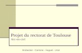 Projet du rectorat de Toulouse Arc-en-ciel Brobecker - Cantone - Huguet - Unal.