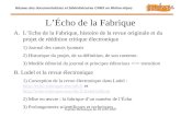 Journée thématique du 26 avril 2007 Réseau des documentalistes et bibliothécaires CNRS en Rhône-Alpes LÉcho de la Fabrique A.LEcho de la Fabrique, histoire.
