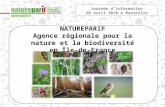 Journée dinformation 20 avril 2010 à Marseille NATUREPARIF Agence régionale pour la nature et la biodiversité en Île-de-France.